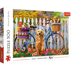 TREFL Puzzle Puppies, 500 pcs