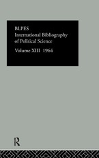 Intl Biblio Pol SC 1964 Vol 13 Intl Biblio Pol SC 1964 Vol 13