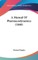 A Manual Of Pharmacodynamics (1868)