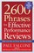 2600 Phrases for Effective Performance Reviews