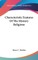 Characteristic Features of the Mystery Religions
