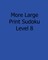 More Large Print Sudoku Level 8