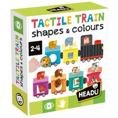 HEADU Shapes & Colors Tactile Train