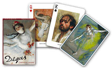 PIATNIK playing cards Degas