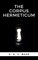 R., G: The Corpus Hermeticum