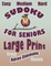 Easy Medium Hard Sudoku For Seniors Large Print