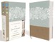 NIV, Journal the Word Bible, Large Print, Imitation Leather, Blue/Tan