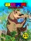 Bear Coloring Book For Kids Ages 4-8