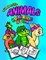 Super Cute Animals Coloring Book;Coloring/Doodle Book For Toddlers/Kindergarten