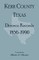 Divorce Records Kerr County, Texas, 1856-1990