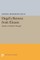 Hegel's Retreat from Eleusis