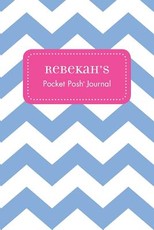 Rebekah's Pocket Posh Journal, Chevron Rebekah's Pocket Posh Journal, Chevron
