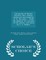 Chronicles of Border Warfare. New Edition, Edited and Annotated by R. G. Thwaites ... with the Addition of a Memoir of the Author, and Notes by L. C. Draper. - Scholar's Choice Edition