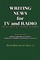 Writing News for TV and Radio