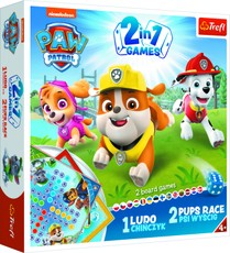 TREFL PAW PATROL Board game 2 in 1 TREFL PAW PATROL Board game 2 in 1