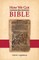 How We Got the Bible