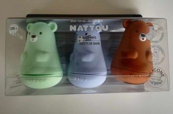 NATTOU Bath toys set blue mix