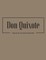 Don Quixote
