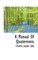 A Manual of Quaternions