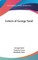 Letters of George Sand
