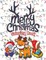 Merry Christmas Coloring Book