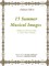 15 Summer Musical Images Melodies for Piano & Flute or Violin, Oboe, Mandolin