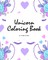 Unicorn Coloring Book for Children (8x10 Coloring Book / Activity Book)