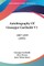 Autobiography Of Giuseppe Garibaldi V1