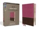 NIV, Reference Bible, Giant Print, Imitation Leather, Pink/Brown, Red Letter Edition, Comfort Print
