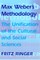 Max Weber's Methodology