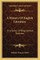 A History of English Literature