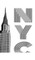 NYC Chrysler Building Writing Drawing Journal