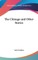 The Chinago and Other Stories