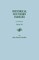 Historical Southern Families. in 23 Volumes. Volume VII