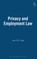 Privacy and Employment Law