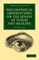 Philosophical Observations on the Senses of Vision and Hearing