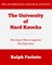 The University of Hard Knocks (Large Print Edition)