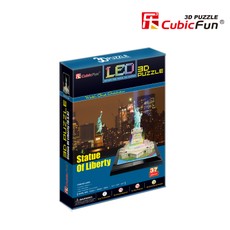 CUBICFUN 3D puzzle with LED Statue Of Liberty