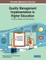 Quality Management Implementation in Higher Education