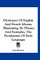 Dictionary of English and French Idioms