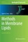 Methods in Membrane Lipids