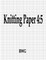 Knitting Paper 4