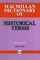 Macmillan Dictionary of Historical Terms
