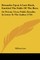 Remarks Upon A Late Book, Entitled The Fable Of The Bees