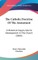 The Catholic Doctrine Of The Atonement
