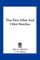 That First Affair and Other Sketches