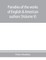 Parodies of the works of English & American authors (Volume V)