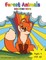 Forest Animals Coloring Book for Kids Ages 4-8!