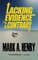 Lacking Evidence to the Contrary