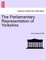 The Parliamentary Representation of Yorkshire